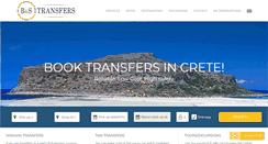Desktop Screenshot of crete-taxi-service.com